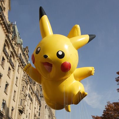 《宠物小精灵》明星角色“皮卡丘”亮相纽约<a href=